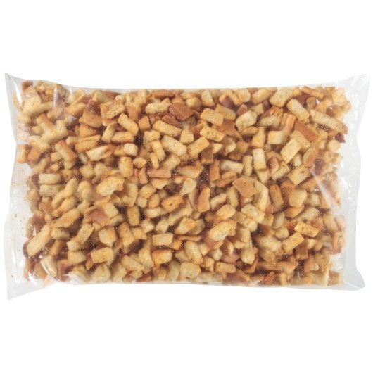 Marzetti Garlic And Butter Crouton Bulk, 4 x 40 oz Case - Croutons & Salad Toppings