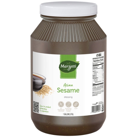 Marzetti Asian Sesame Dressing Bulk, 4 x 1 GA Case - Condiments & Sauces