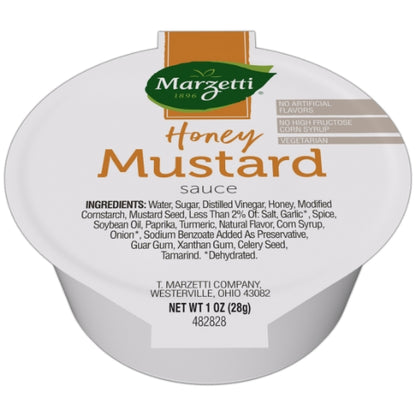 Marzetti Sauce Honey Mustard Single Serve, 120 x 1 oz Case - Condiments & Sauces