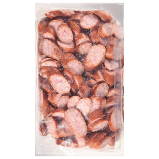 Smithfield Farmland Bias Cut Gas Flushed Smoked Sausage, 3 x 3.35 lb Case - Frozen Meat & Seafood
