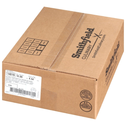 Smithfield Farmland Bias Cut Gas Flushed Smoked Sausage, 3 x 3.35 lb Case - DOT product image 8