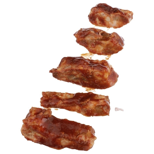 Smithfield Farmland Smoked Barbecue Rib Bits, 2 x 5.38 lb Case - Frozen Meat & Seafood