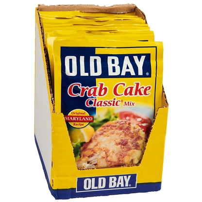 Old Bay Crab Cake Classic Seasoning, 12 x 1.24 oz Case - GS1 open-case image