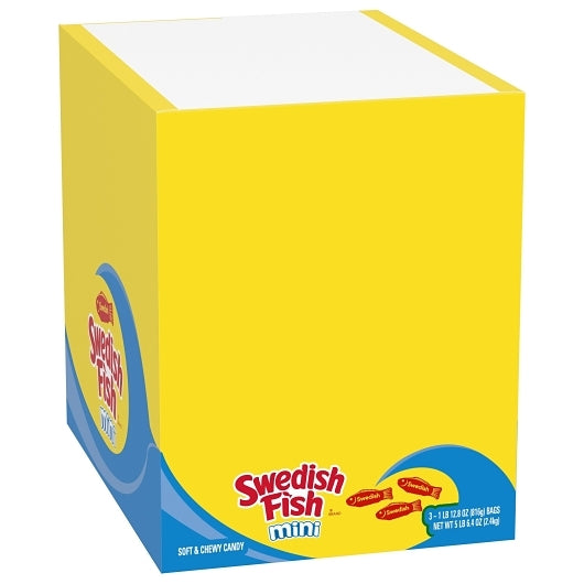 Swedish Fish Red Bag Gummy Candy, 4 x 1.8 lb Case - DOT product image 2