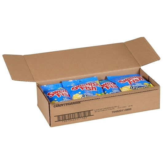 Swedish Fish Blue Raspberry Lemonade Soft Candy, 12 x 8.04 oz Case - Candy & Confections - image 2