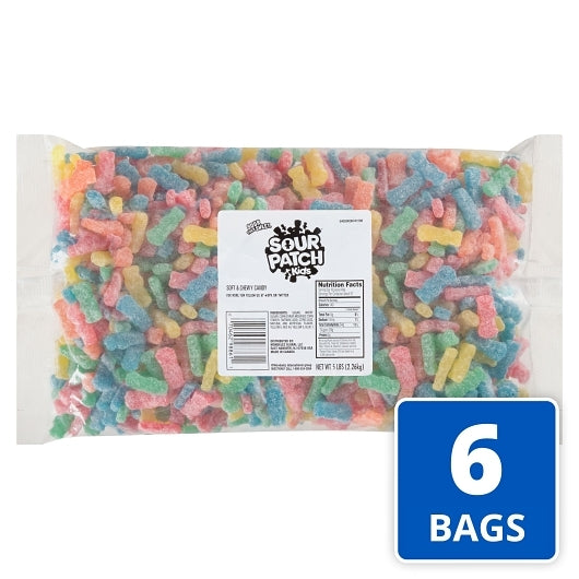 Sour Patch Kids Soft Candy Bulk, 6 x 5 lb Case - Candy & Confections