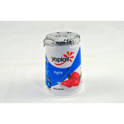 Yoplait Light Very Cherry Yogurt, 12 x 6 oz Case - GS1 inner-pack image