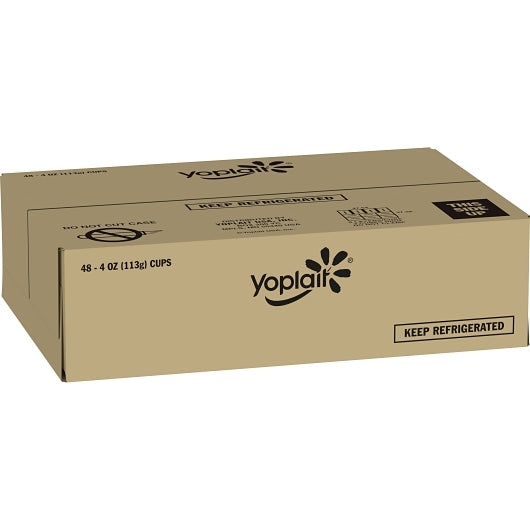 Yoplait Triple Cherry Trix Yogurt, 48 x 4 oz Case - GS1 closed shipping case image