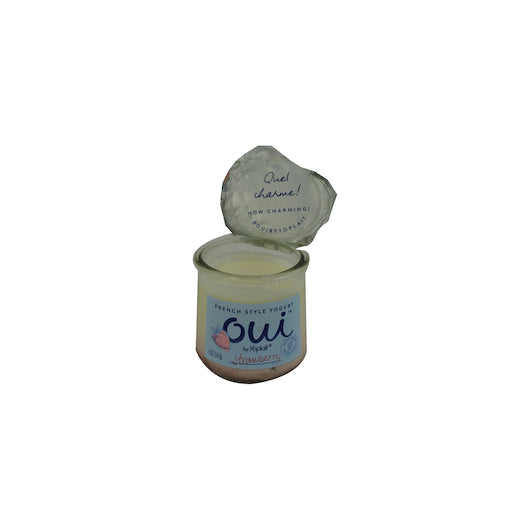 Oui By Yoplait Strawberry French Style Yogurt, 8 x 5 oz Case - DOT product image 3