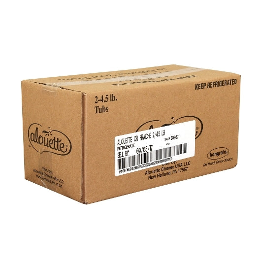 Alouette Creme Fraiche Spreadable Cheese, 2 x 1 each Case - DOT product image 6