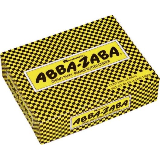 Annabelle Candy Co Candy Abba Zaba, 12 x 24 x 2 oz Case - DOT product image 2