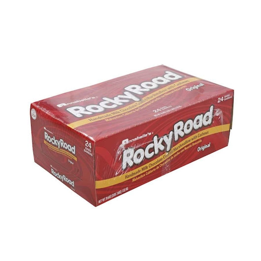 Annabelle Candy Co Rocky Road Milk Chocolate Marshmallow Cashew Candy Bar, 12 x 24 x 1.64 oz Case - DOT product image 3