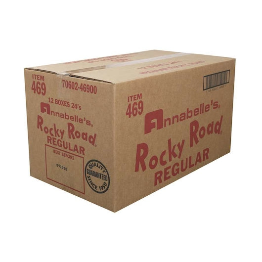 Annabelle Candy Co Rocky Road Milk Chocolate Marshmallow Cashew Candy Bar, 12 x 24 x 1.64 oz Case - DOT product image 4
