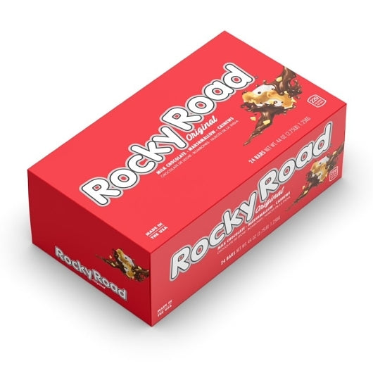 Annabelle Candy Co Rocky Road Milk Chocolate Marshmallow Cashew Candy Bar, 12 x 24 x 1.64 oz Case - DOT product image 6