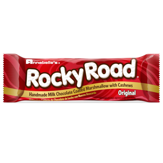 Annabelle Candy Co Rocky Road Milk Chocolate Marshmallow Cashew Candy Bar, 12 x 24 x 1.64 oz Case - DOT product image 7