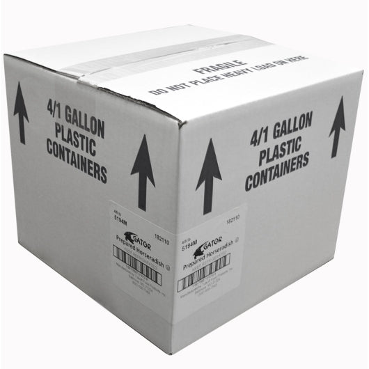 Gator White Value Horseradish Bulk, 4 x 8 lb Case - DOT product image 6