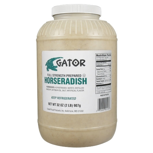 Gator White Value Horseradish Bulk, 4 x 8 lb Case - DOT product image 7