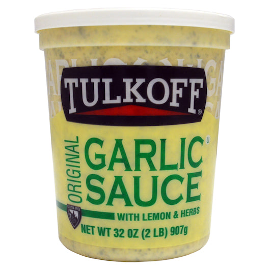 Tulkoff Garlic Sauce, 6 x 32 oz Case - Condiments & Sauces