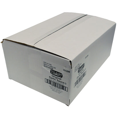 Tulkoff Garlic Sauce, 6 x 32 oz Case - GS1 closed shipping case image