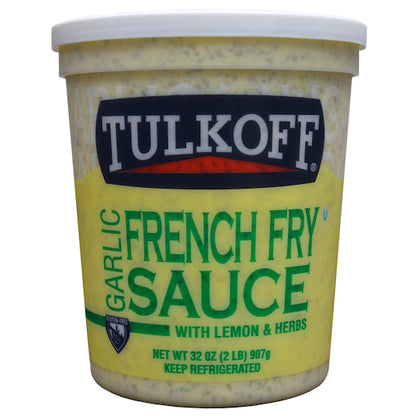 Tulkoff Garlic Sauce, 6 x 32 oz Case - Alternate product angle or state