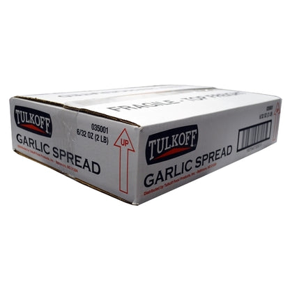 Tulkoff Garlic Spread, 6 x 2 lb Case - Alternate product angle or state