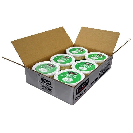 Tulkoff Garlic Spread, 6 x 2 lb Case - Alternate product angle or state