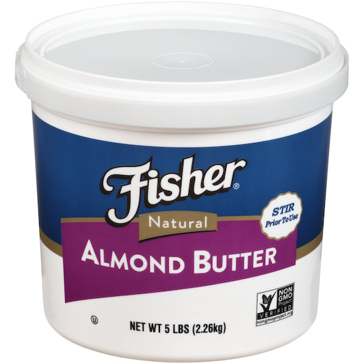 Fisher Natural Almond Butter, 2 x 80 oz Case - DOT product image 2
