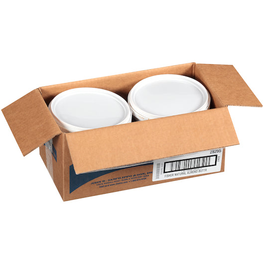 Fisher Natural Almond Butter, 2 x 80 oz Case - DOT product image 6