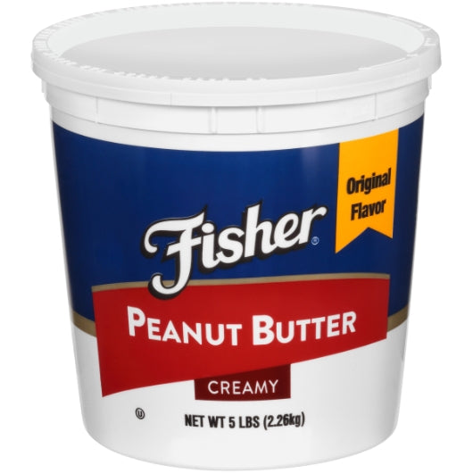 Fisher Creamy Peanut Butter, 6 x 80 oz Case - DOT product image 2