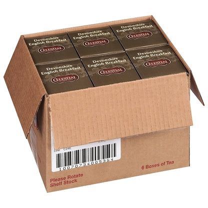 Celestial Seasonings Devonshire English Breakfast, 6 x 25 each Case - DOT product image 5