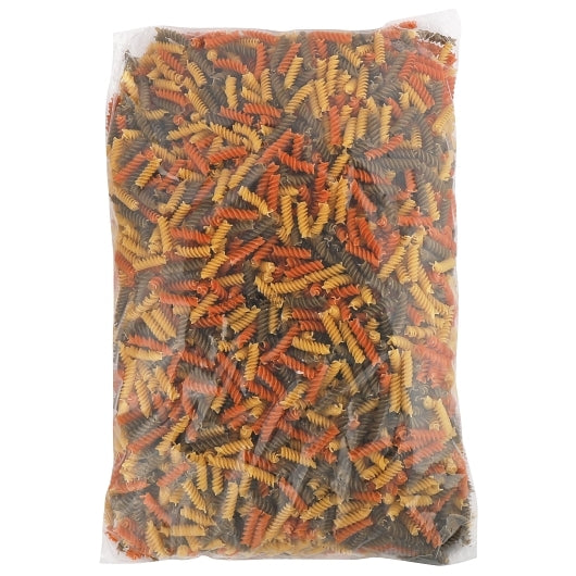 Winland Foods Tri-Color Spiral Rotini Pasta, 2 x 10 lb Case - Pantry Ingredients