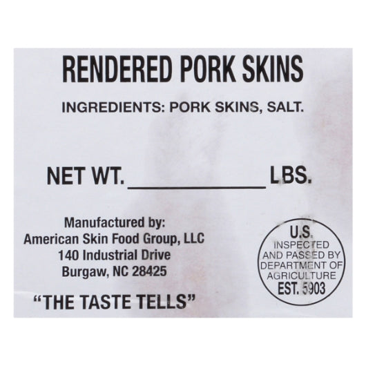 Smith Field Rendered Pork Skins, 1 x 15 lb Case - DOT product image 8