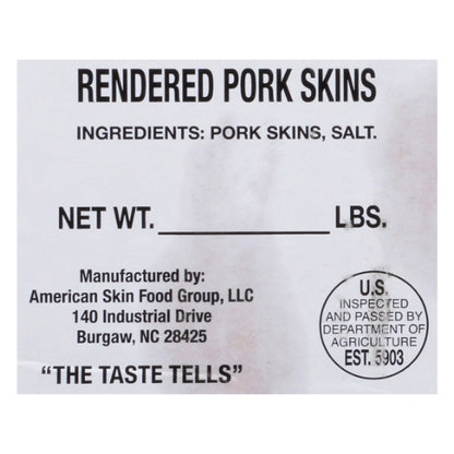 Smith Field Rendered Pork Skins, 1 x 15 lb Case - DOT product image 8