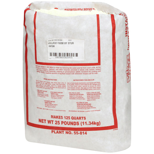 Bay Valley Foods Instant Nonfat Dry Milk, 1 x 25 lb Case - DOT product image 2