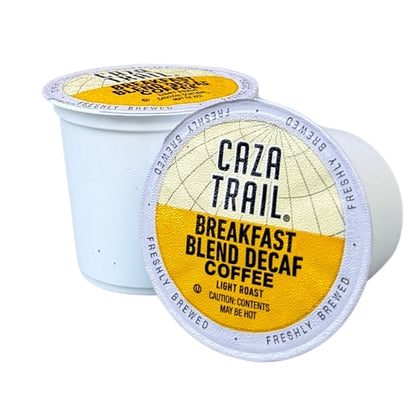 Caza Trail COFFEE BREAKFAST BLEND DECAFFEINATED SINGLE SERVICE BREWING CUP, 4 x 24 each Case - DOT product image 2