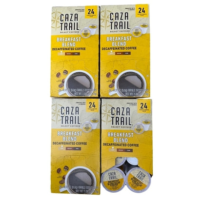 Caza Trail COFFEE BREAKFAST BLEND DECAFFEINATED SINGLE SERVICE BREWING CUP, 4 x 24 each Case - DOT product image 7