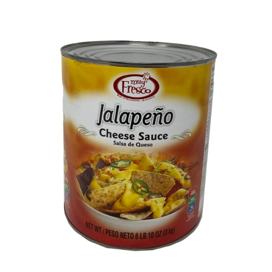 Muy Fresco Jalapeno CHEESE SAUCE, 6 x 6.63 lb Case - Condiments & Sauces