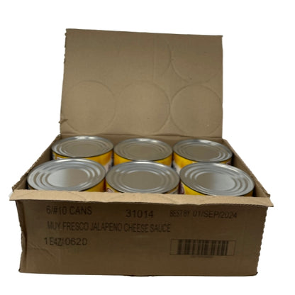 Muy Fresco Jalapeno CHEESE SAUCE, 6 x 6.63 lb Case - DOT product image 4