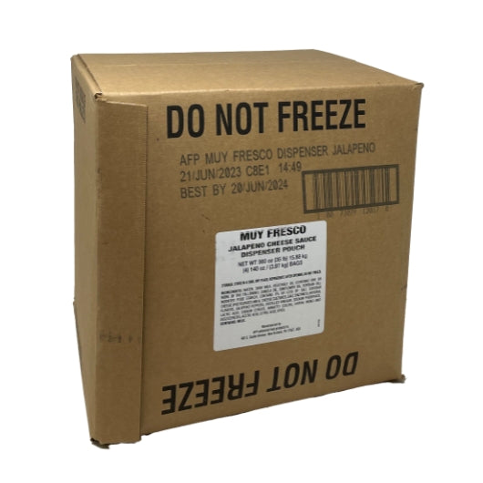 Muy Fresco JALAPENO CHEESE SAUCE, 4 x 140 oz Case - DOT product image 5