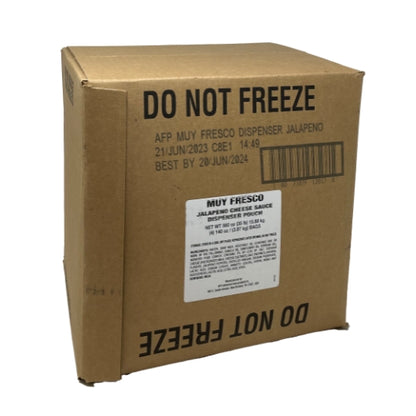 Muy Fresco JALAPENO CHEESE SAUCE, 4 x 140 oz Case - DOT product image 5