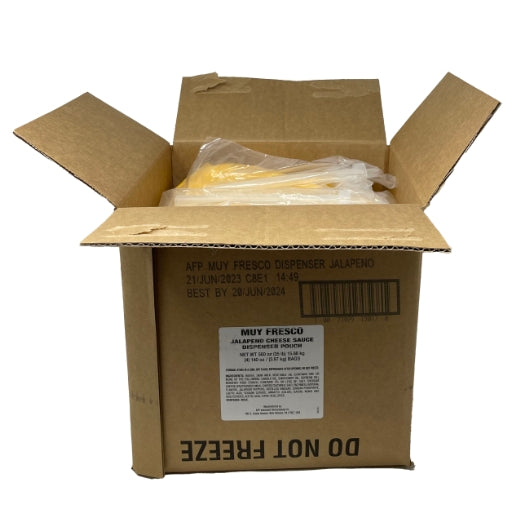 Muy Fresco JALAPENO CHEESE SAUCE, 4 x 140 oz Case - DOT product image 4