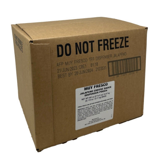Muy Fresco Jalapeno Cheese Sauce, 4 x 6.875 lb Case - DOT product image 5
