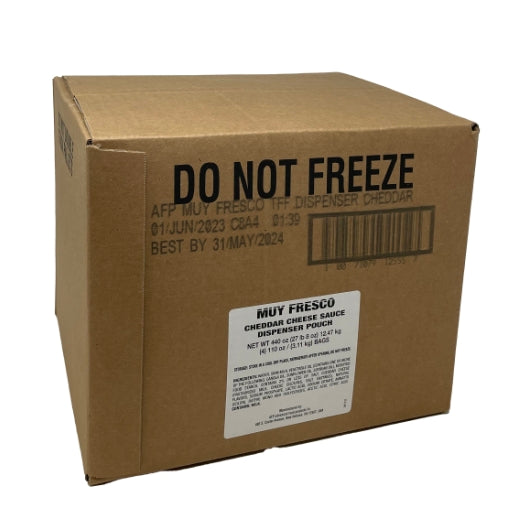 May Fresco Trans CHEDDAR CHEESE Sauce, 4 x 6.875 lb Case - DOT product image 8