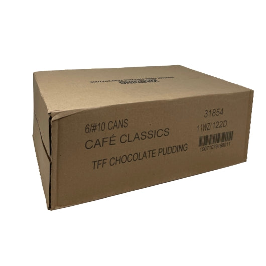 Real Fresh Cafe Classic Trans Fat Free Chocolate Flavored Pudding, 6 x 7 lb Case - DOT product image 5