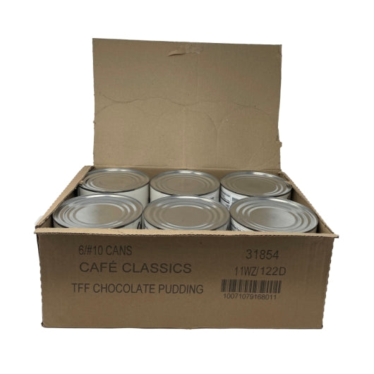 Real Fresh Cafe Classic Trans Fat Free Chocolate Flavored Pudding, 6 x 7 lb Case - DOT product image 4