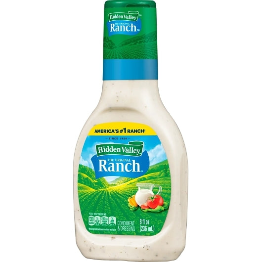 Hidden Valley Ranch Dressing Bottle, 12 x 8 fl oz Case - DOT product image 8