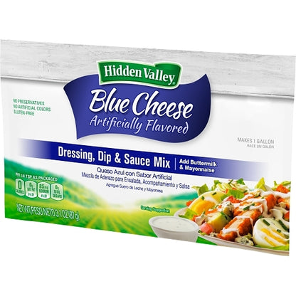Hidden Valley Blue Cheese Dressing Mix, 18 x 3.1 oz Case - DOT product image 7