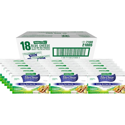 Hidden Valley Blue Cheese Dressing Mix, 18 x 3.1 oz Case - DOT product image 3