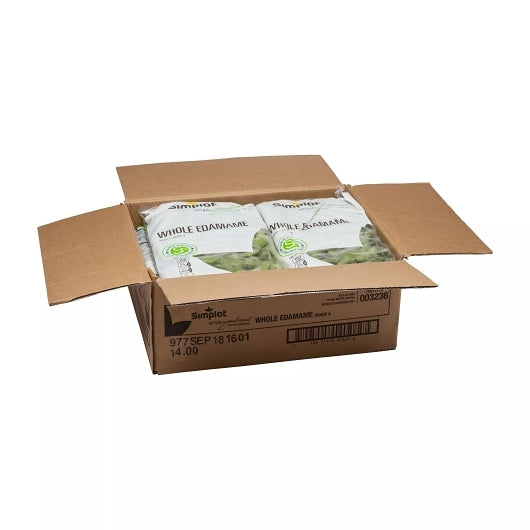 Simplot Whole in Whole Edamame, 6 x 2.5 lb Case - DOT product image 2