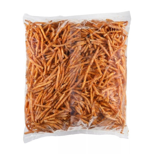 Simplot SeasonedCrisp JULIENNE CUT Potato Stick French Fries, 6 x 4.5 lb Case - Frozen Potatoes Sides